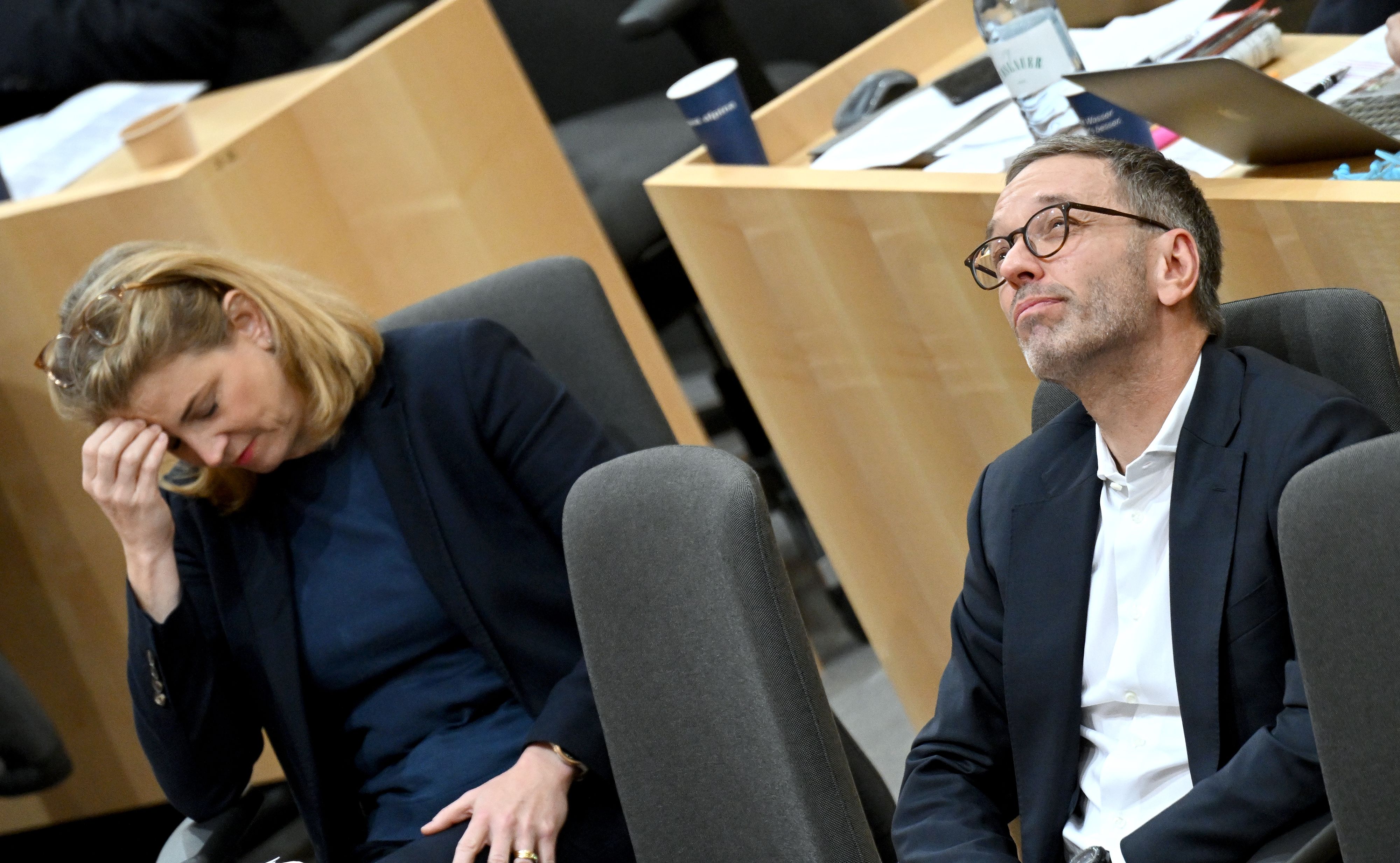 Herbert Kickl reagiert verstimmt auf die jüngste Polit-Forderung von Beate Meinl-Reisinger (Neos). 