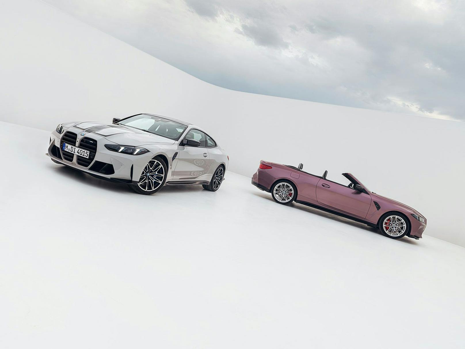 Die BMW 4er-Reihe bekommt schmalere LED-Scheinwerfer und einen neu gestalteten Kühlergrill 