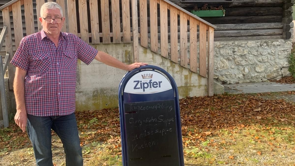 Sucht noch Personal für die Sommersaison zwischen Mai und Oktober: Harald Ritter, Pächter der Schosserhütte.