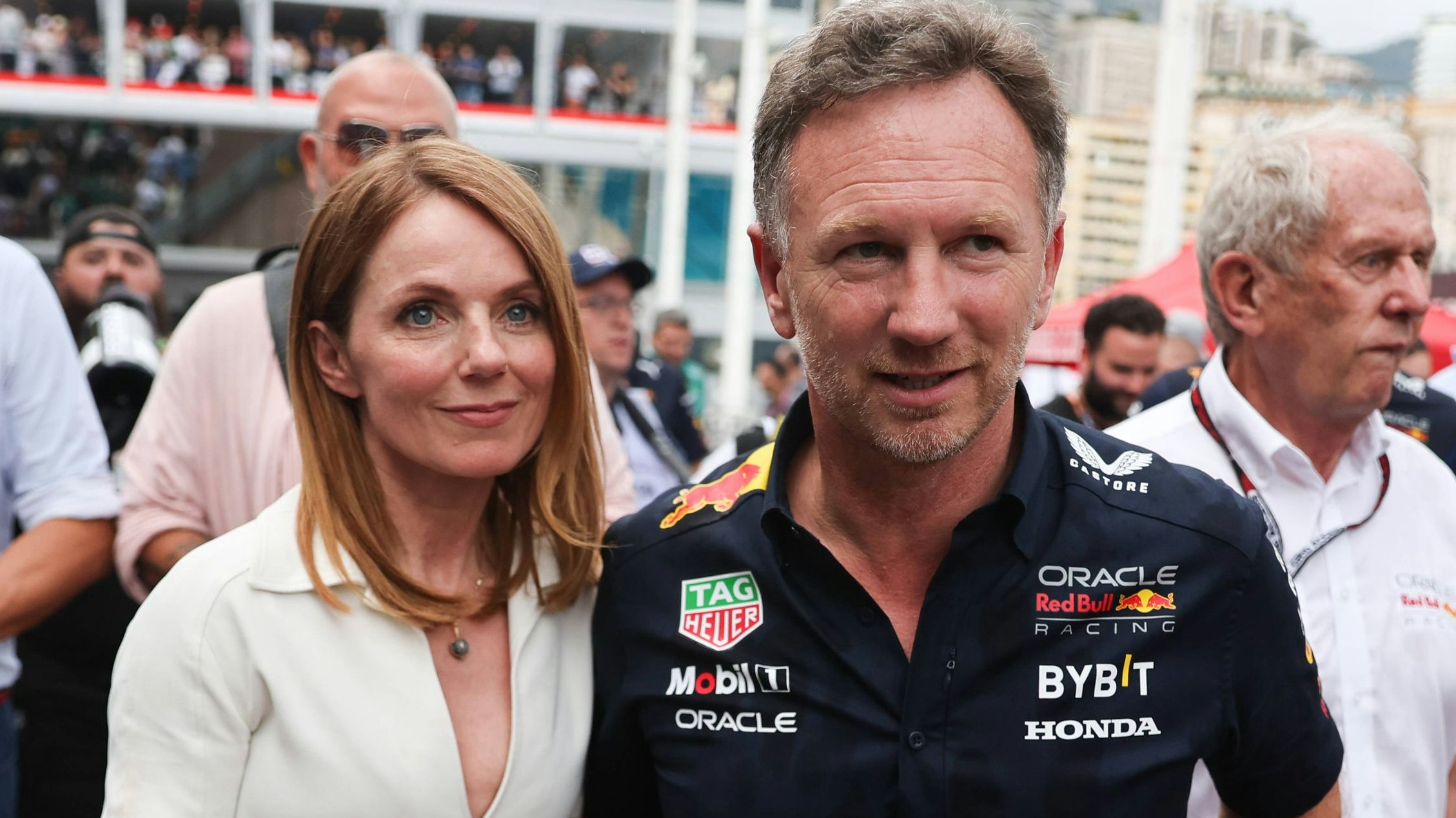 Christian Horner sieht sich mit Anschuldigungen konfrontiert. Seine Frau Geri Halliwell leidet.