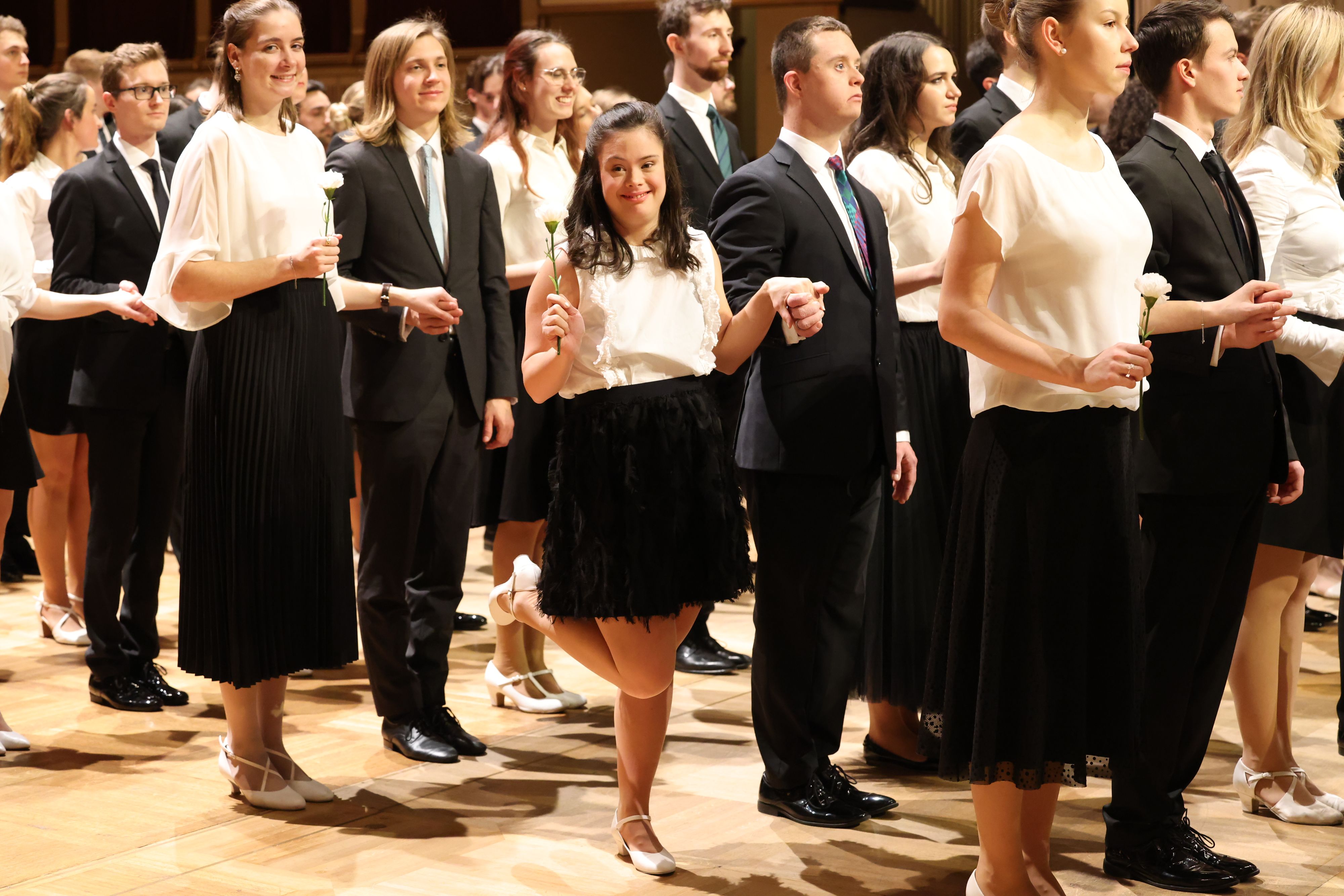 Am Donnerstag fand die Generalprobe für den Opernball statt. 