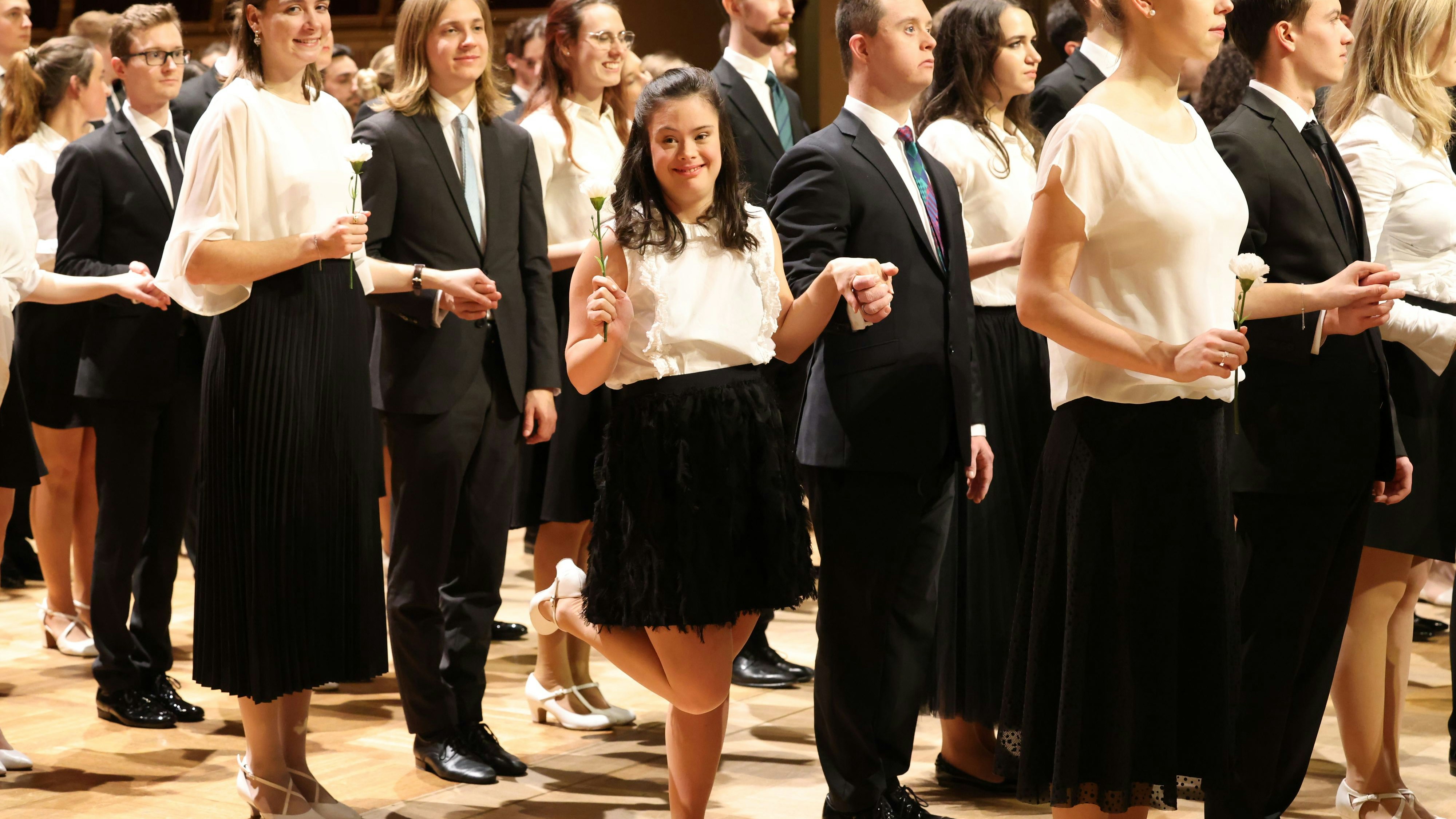 Am Donnerstag fand die Generalprobe für den Opernball statt. 