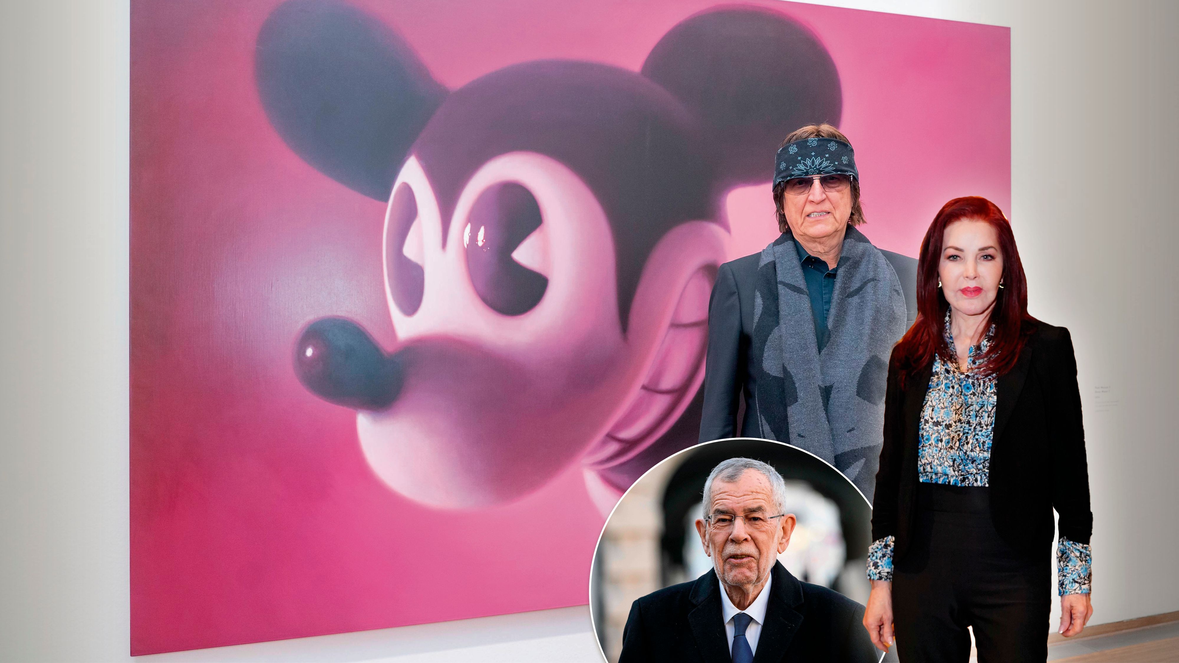 Presley wird eine Sonderführung von Künstler Gottfried Helnwein in der Albertina bekommen. Es steht fest, dass sie Bundespräsident Alexander van der Bellen in seiner Opernball-Loge besuchen wird. 