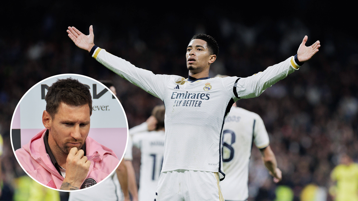 Jude Bellingham ist bei Real Madrid der Mann der Stunde, jetzt soll er Lionel Messi ablösen.