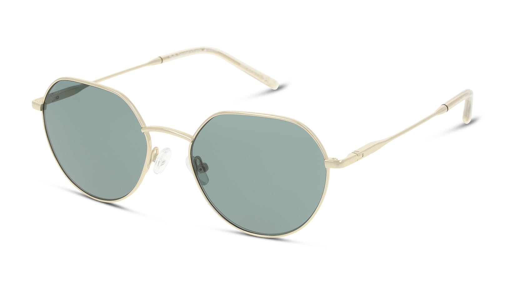 Sonnenbrille der Exklusivmarke DbyD in Panto Form und Goldrahmen
