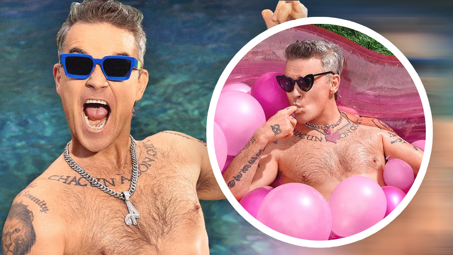 Ayda Field weiß, wie sie ihre Mode ins Gespräch bringt: Sie zeigt ihren nackten Mann Robbie Williams.