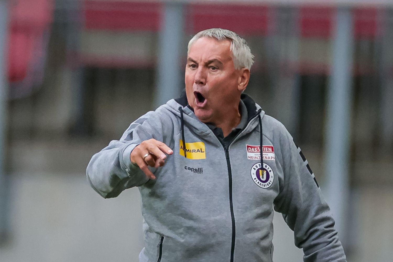 Peter Pacult, Coach von Austria Klagenfurt.