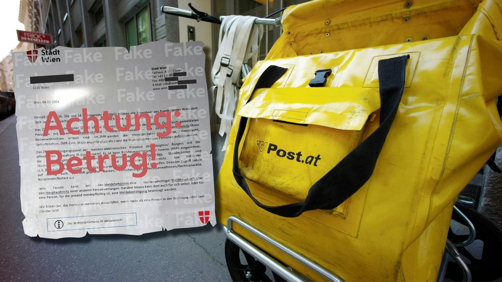 Bei diesem Brief handelt es sich um einen Betrugsversuch.