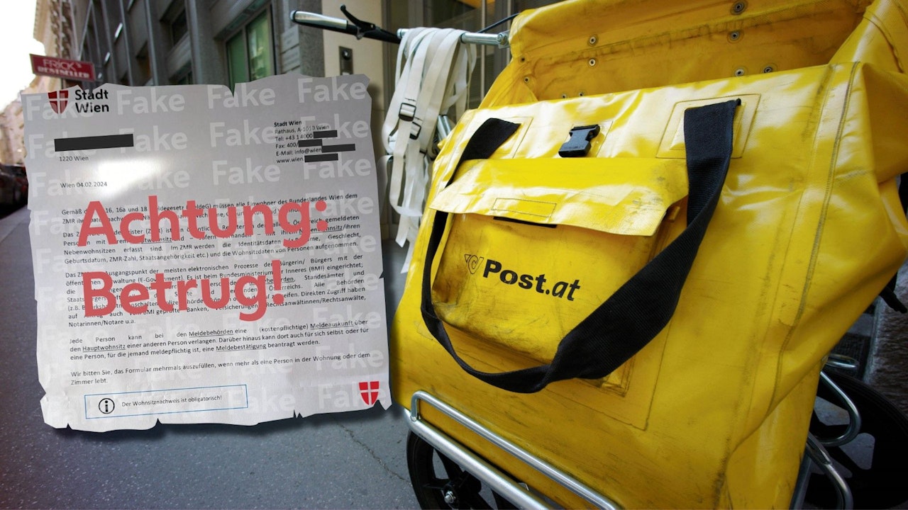 Heute.at - Weitersagen: So sieht der dreiste Fake-Brief aus