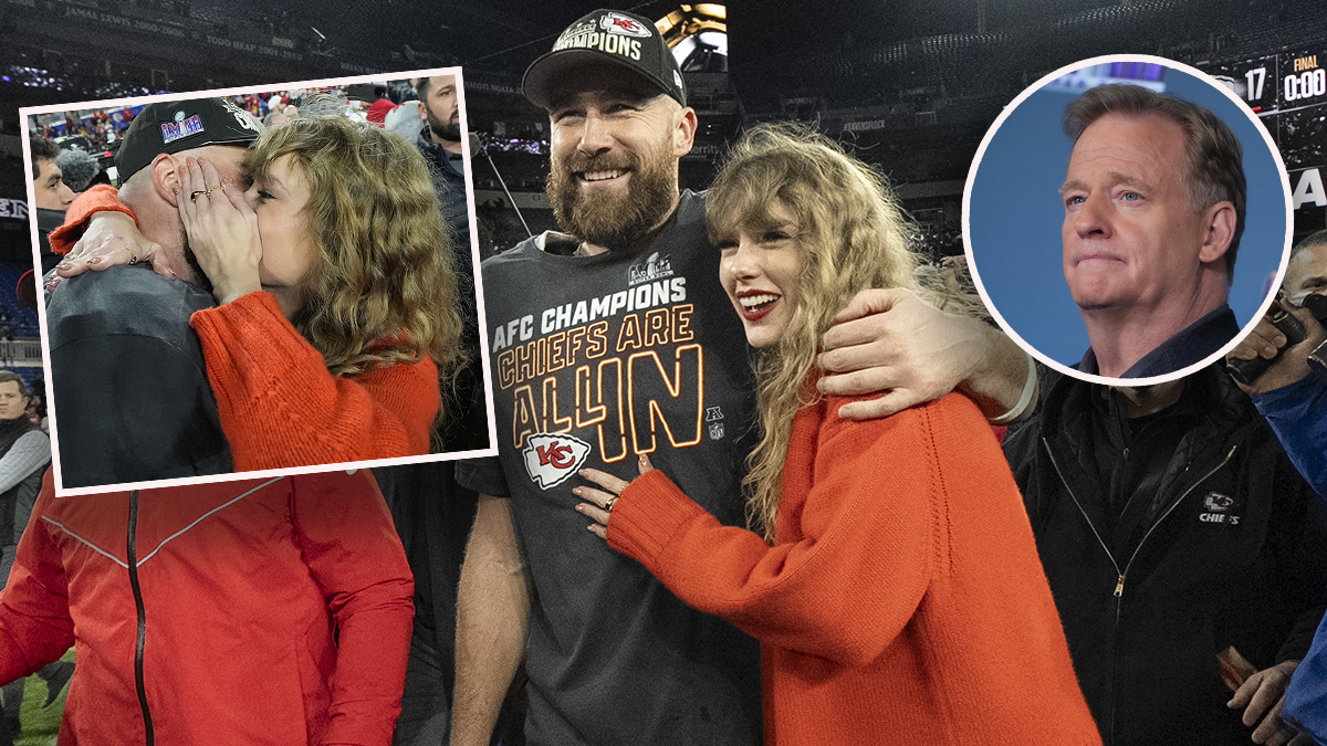 Rund um die Beziehung von Taylor Swift und NFL-Star Travis Kelce kursieren Verschwörungstheorien. 