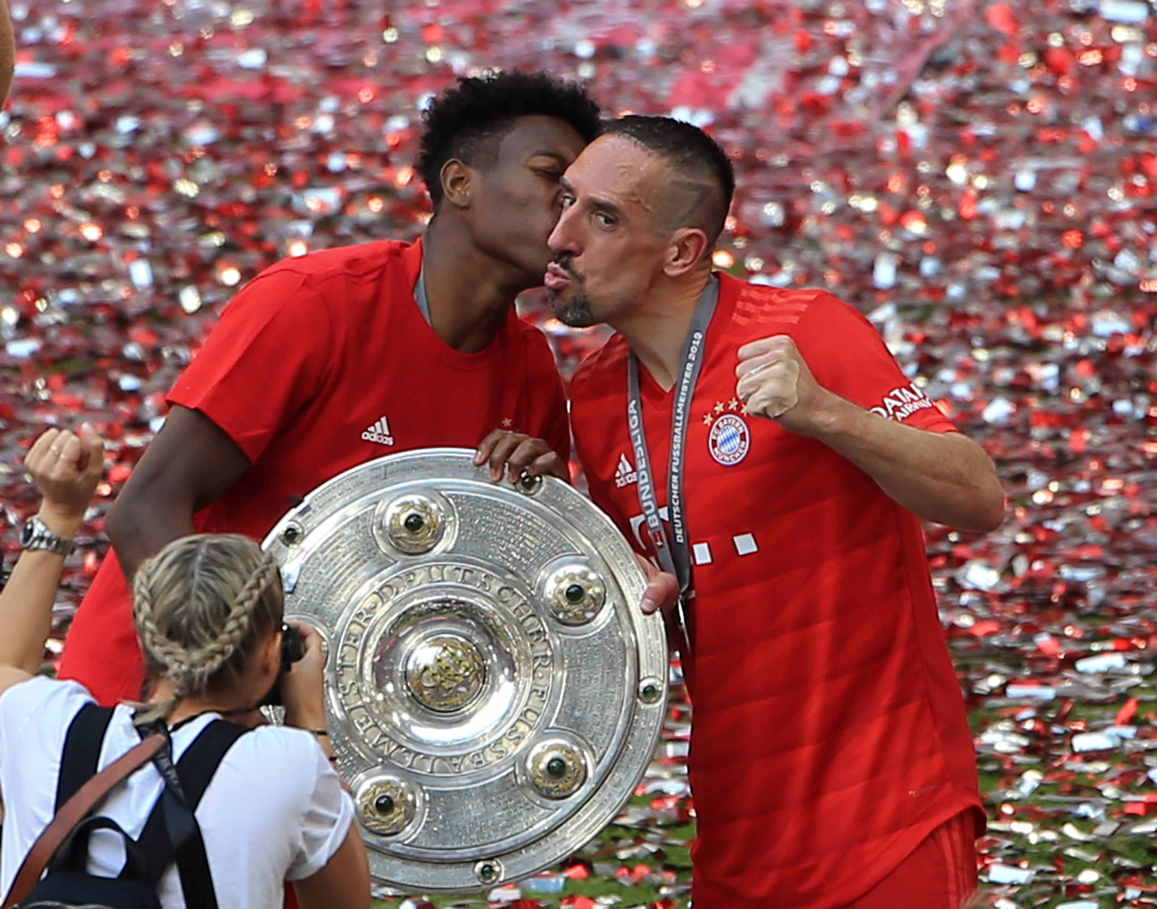 David Alaba und Franck Ribery waren in ihrer Zeit bei den Bayern immer für eine Party gut.