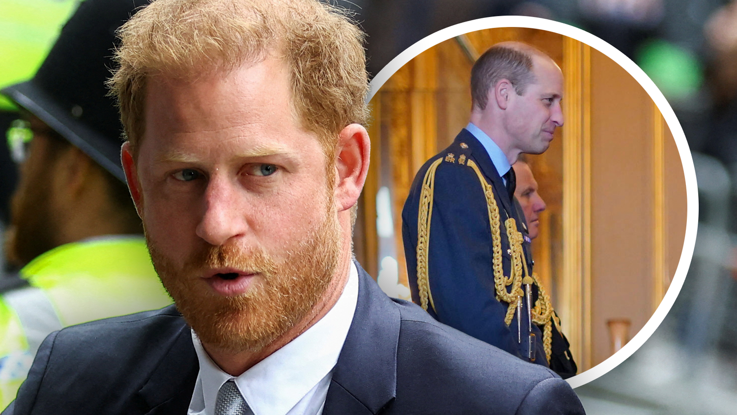 William geht Harry aus dem Weg.