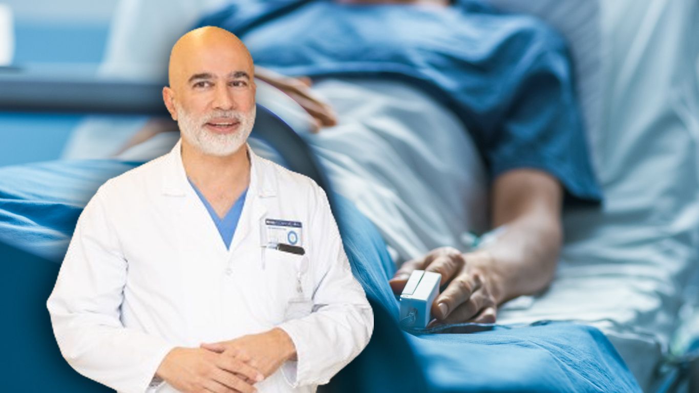 Lungenfacharzt Arschang Valipour sieht jeden Tag dutzende Influenza-Patienten.