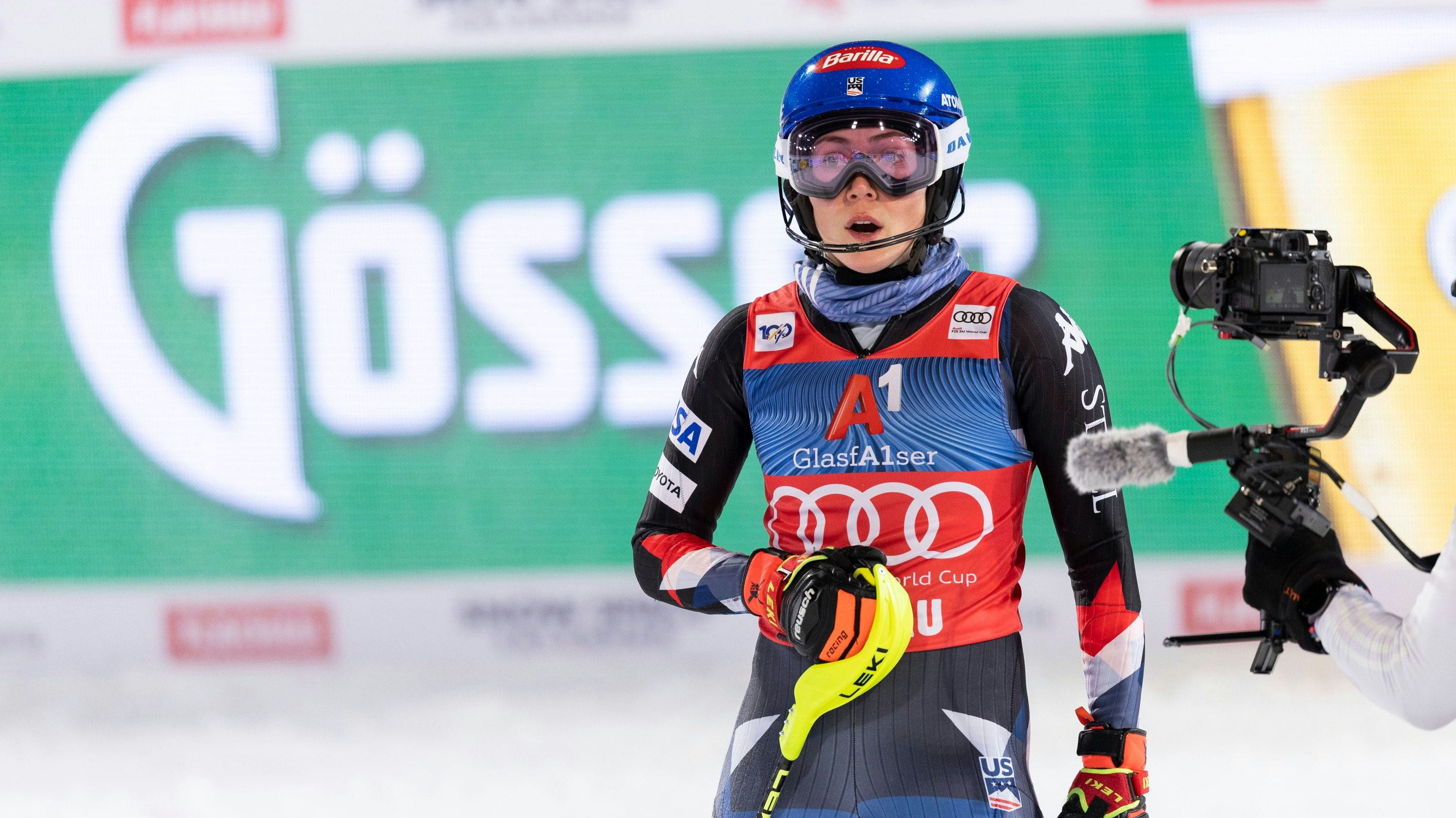 Mikaela Shiffrin: "Knie noch nicht bereit für ein Rennen."
