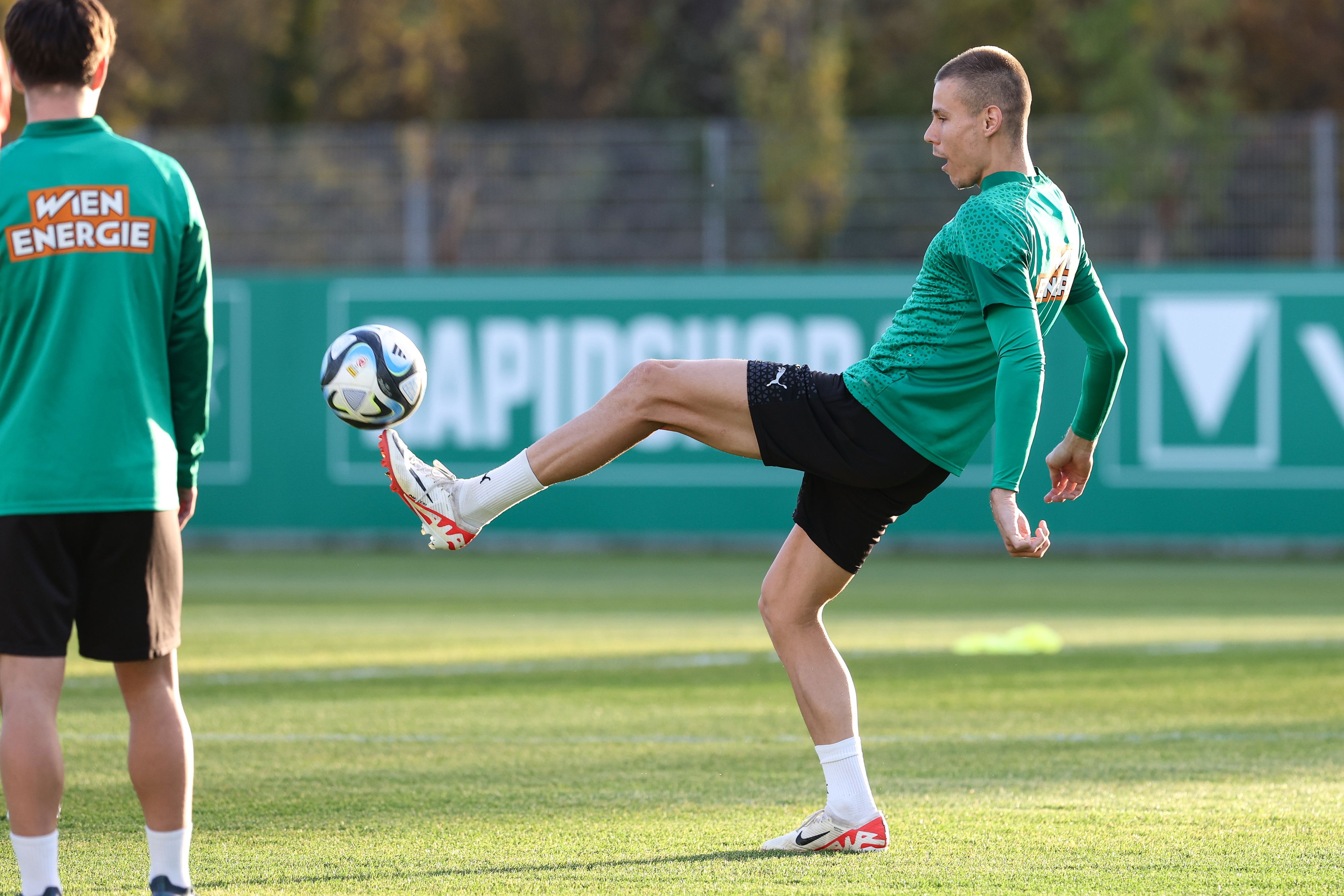 Der 24-jährige Aleksa Pejic kam bei Rapid in dieser Saison nicht zum Zug.