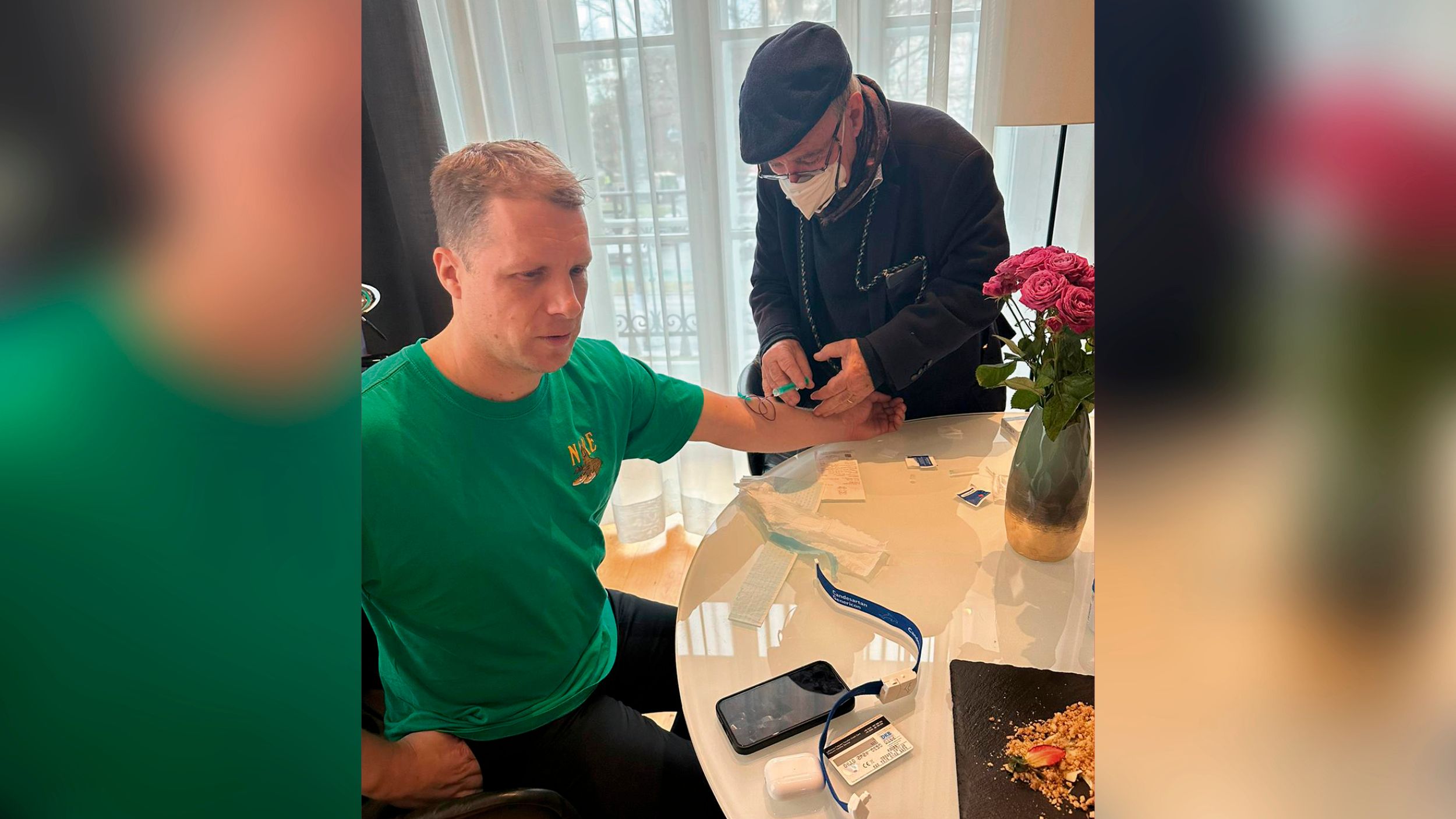 Notarzt musste anrücken: Oliver Pocher hat eine Infusion bekommen. 