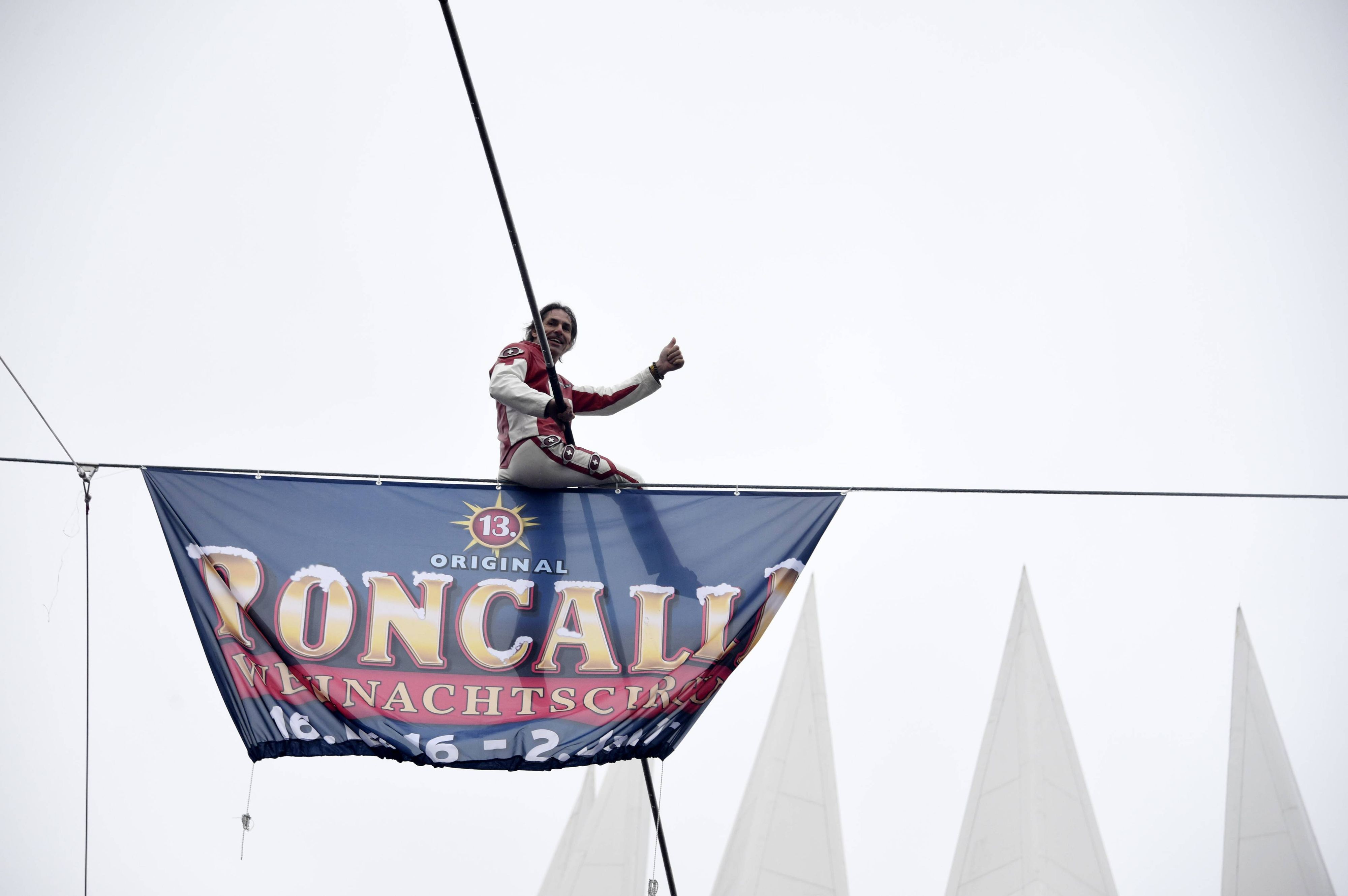 Freddy Nock bei einem Pressetermin zum Roncalli Weihnachtscircus im Tempodrom, Berlin. Archivbild 2016.