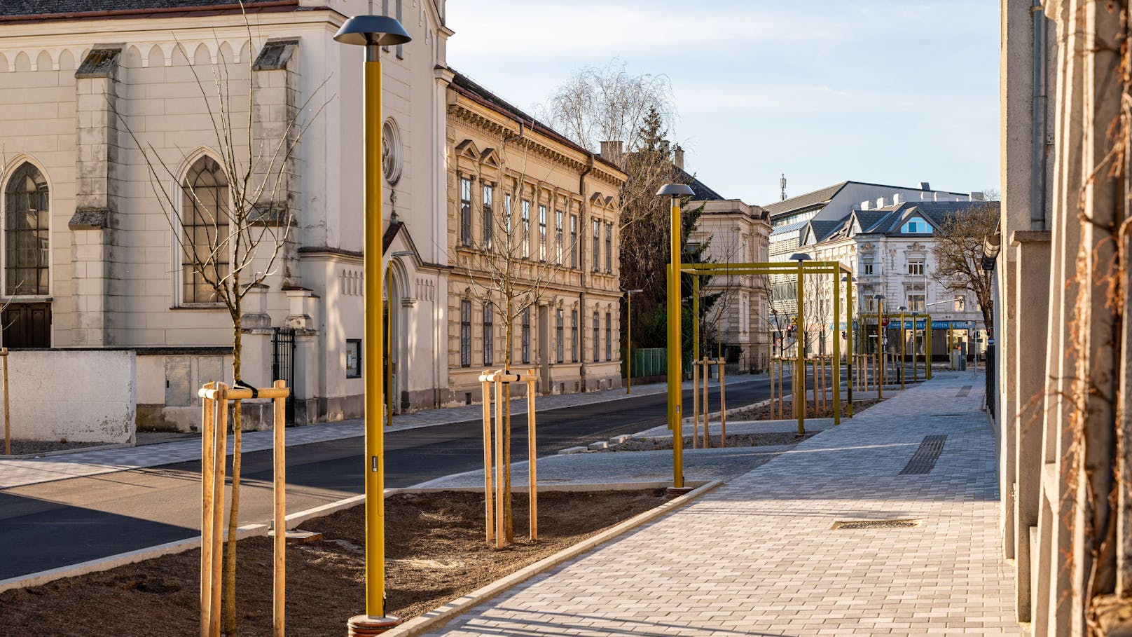 Bäume in St. Pölten erhalten jetzt Riesenbeete