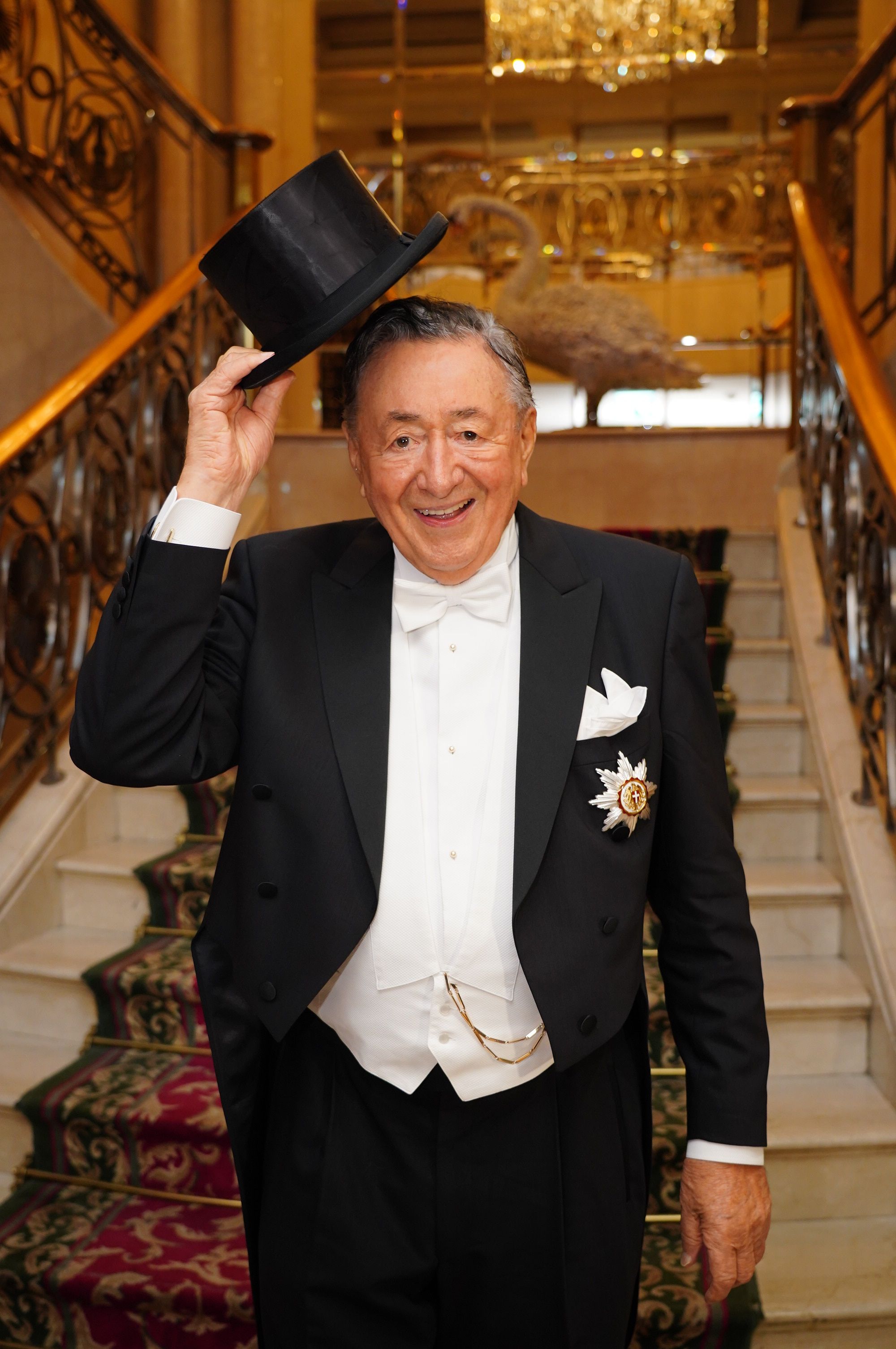 Richard Lugner zeigt sich stets mit Stargästen beim Opernball.