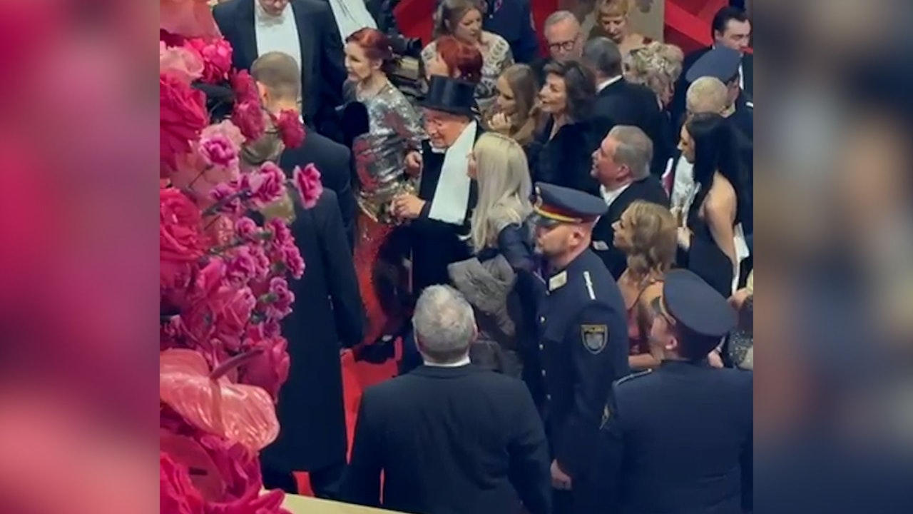 Richard Lugner am Opernball