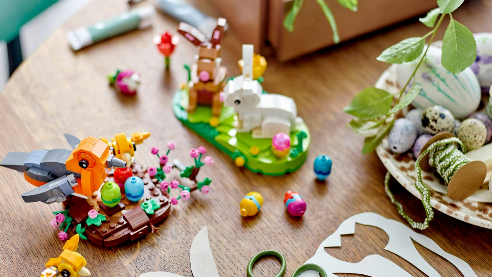 Kreatives Osternest – mit vielseitigen Lego Sets.
