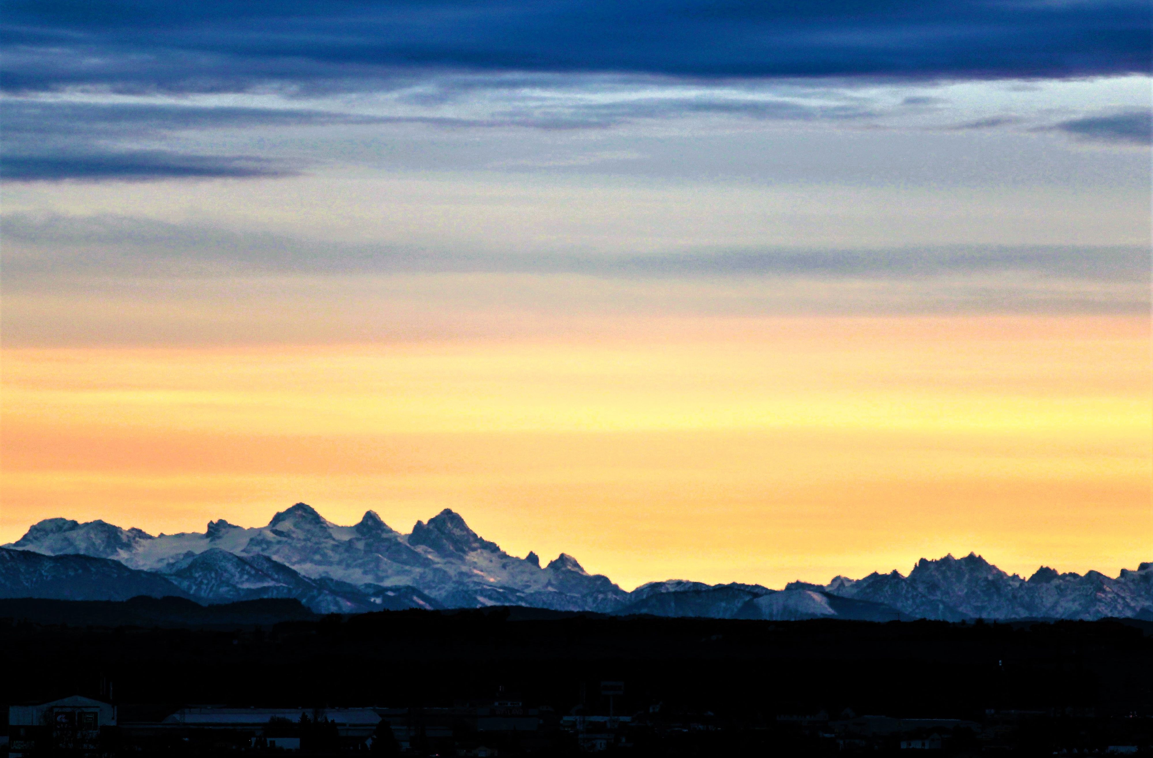 Trügerische Idylle: Es blast derzeit kräftig im Land.