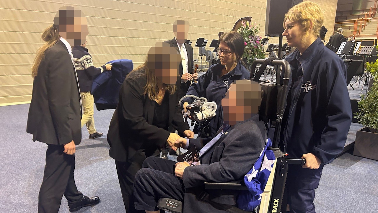 Heute.at - Kranker Werner brauchte plötzlich keine Atemmaske mehr