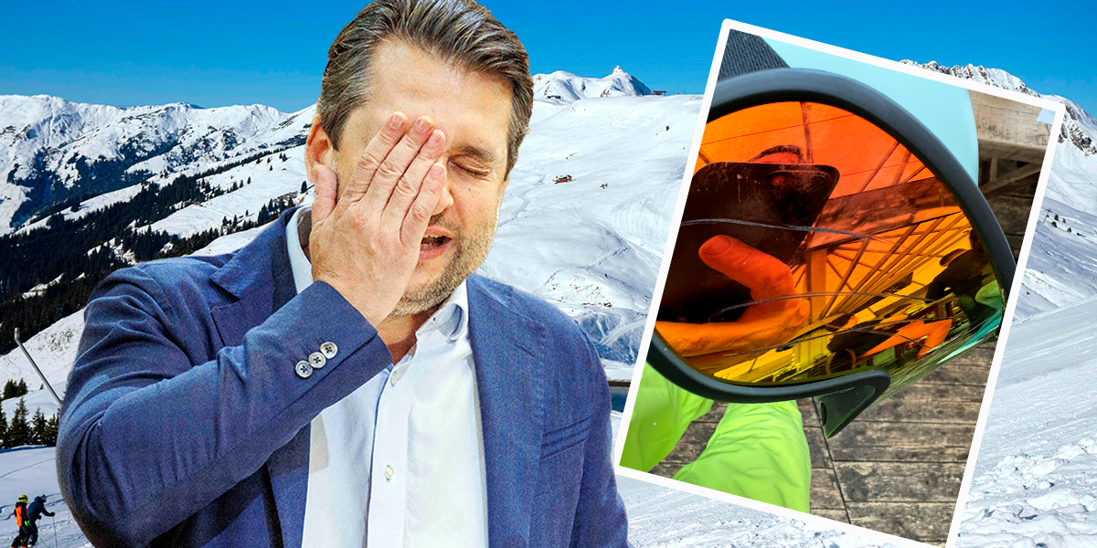 Seinen Kitzbühel-Urlaub hatte sich <strong>Dominik Nepp</strong> wohl etwas stressfreier vorgestellt.