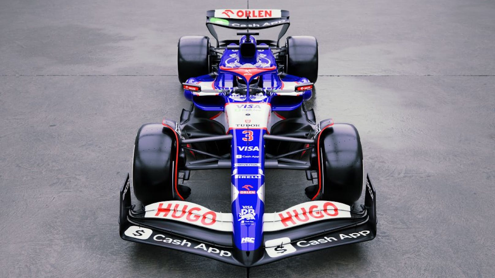 Zweites Red-Bull-Team stellt den neuen F1-Boliden vor