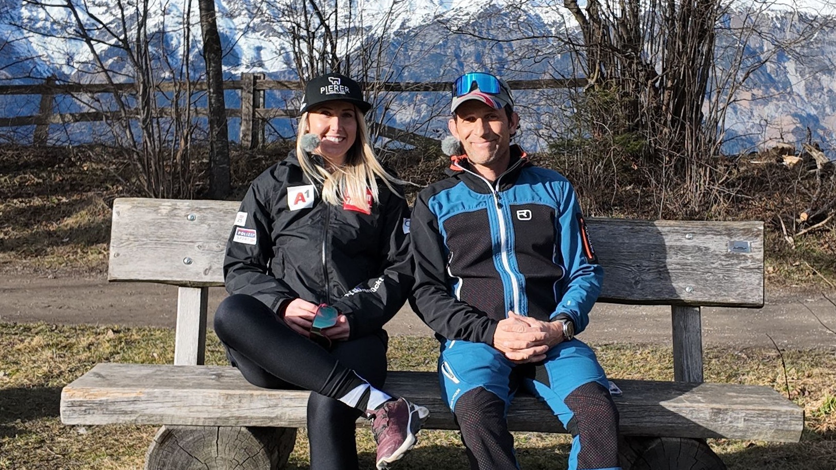 Conny Hütter wandert mit Tom Walek