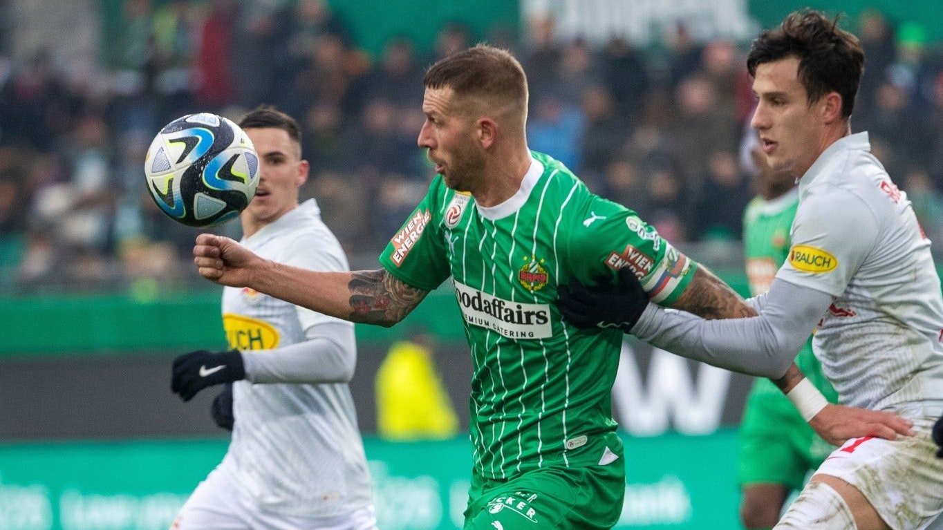 Rapid-Torjäger Guido Burgstaller füllt für den Frühjahrs-Auftakt aus. 