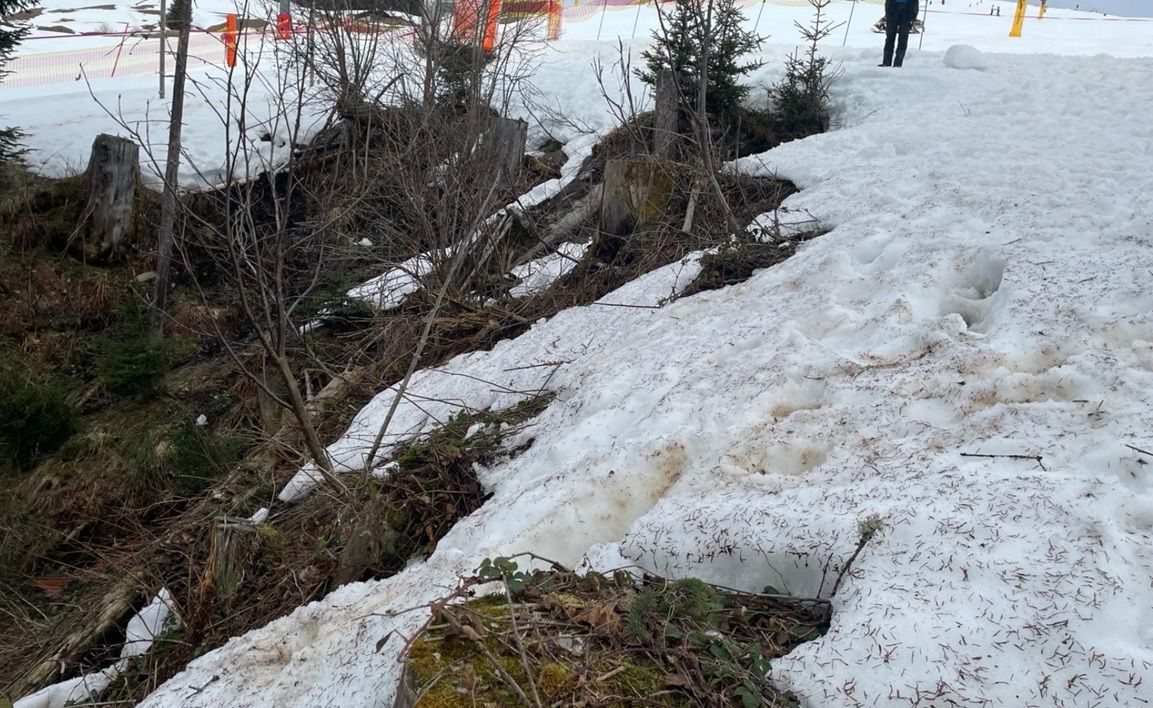 An dieser Stelle kam es zum tragischen Unglück. 