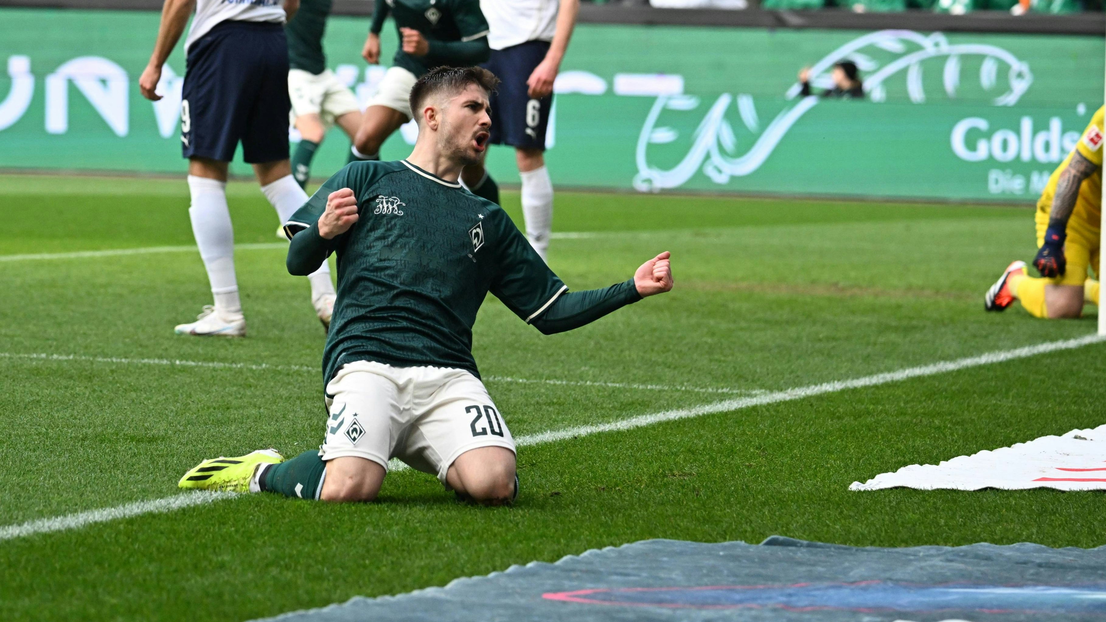 Bremen-Stürmer Romano Schmid. 