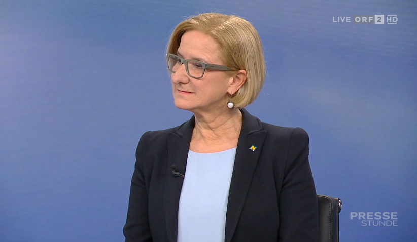 Johanna Mikl-Leitner in der 