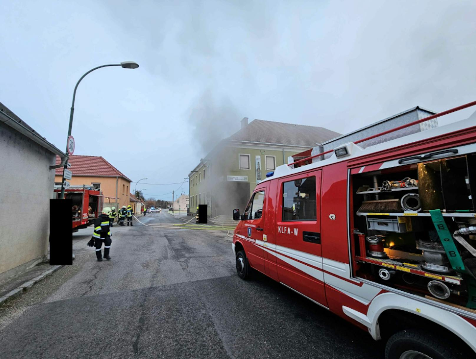 Brand in Disco: Feuerwehr war rasch vor Ort