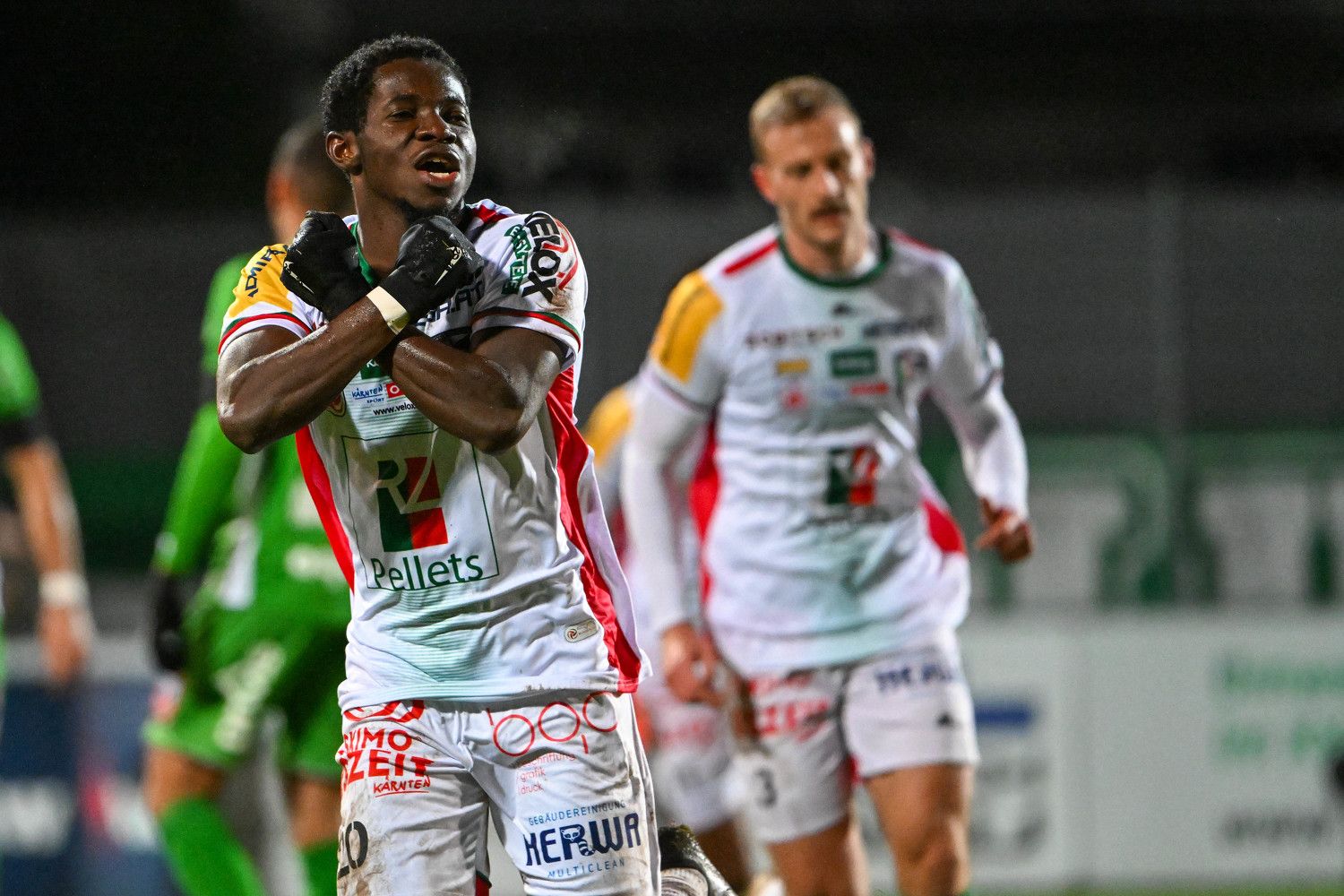 Augustine Boakye war im Herbst ein ständiger Gefahrenherd.