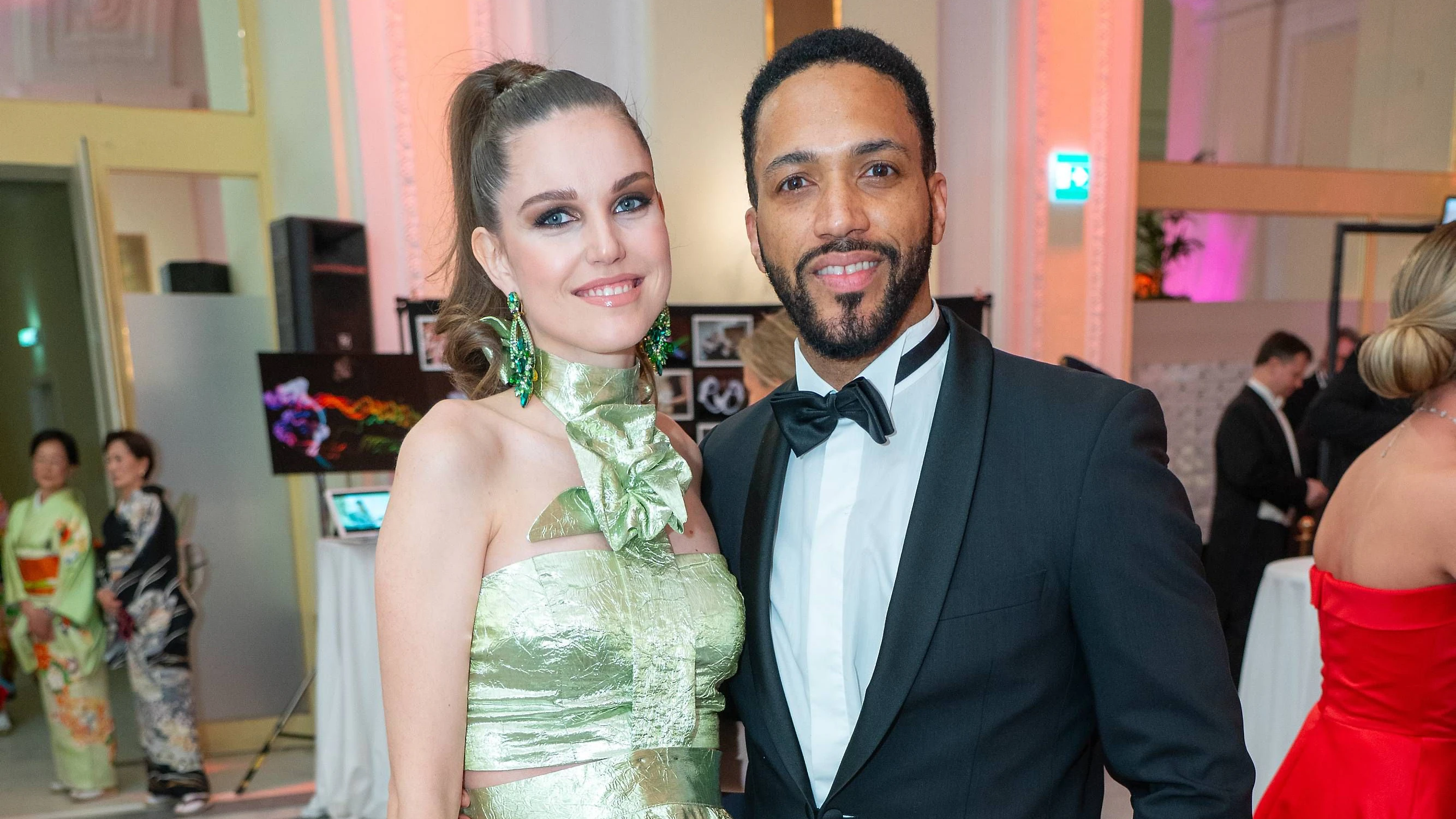Cesár Sampson mit seiner Frederica.