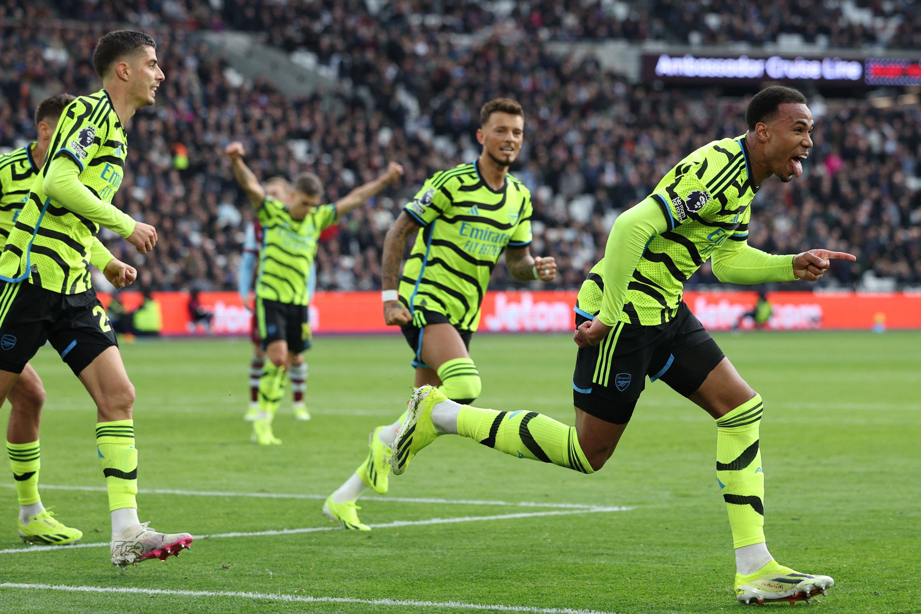 Arsenal feierte einen Kantersieg gegen West Ham.