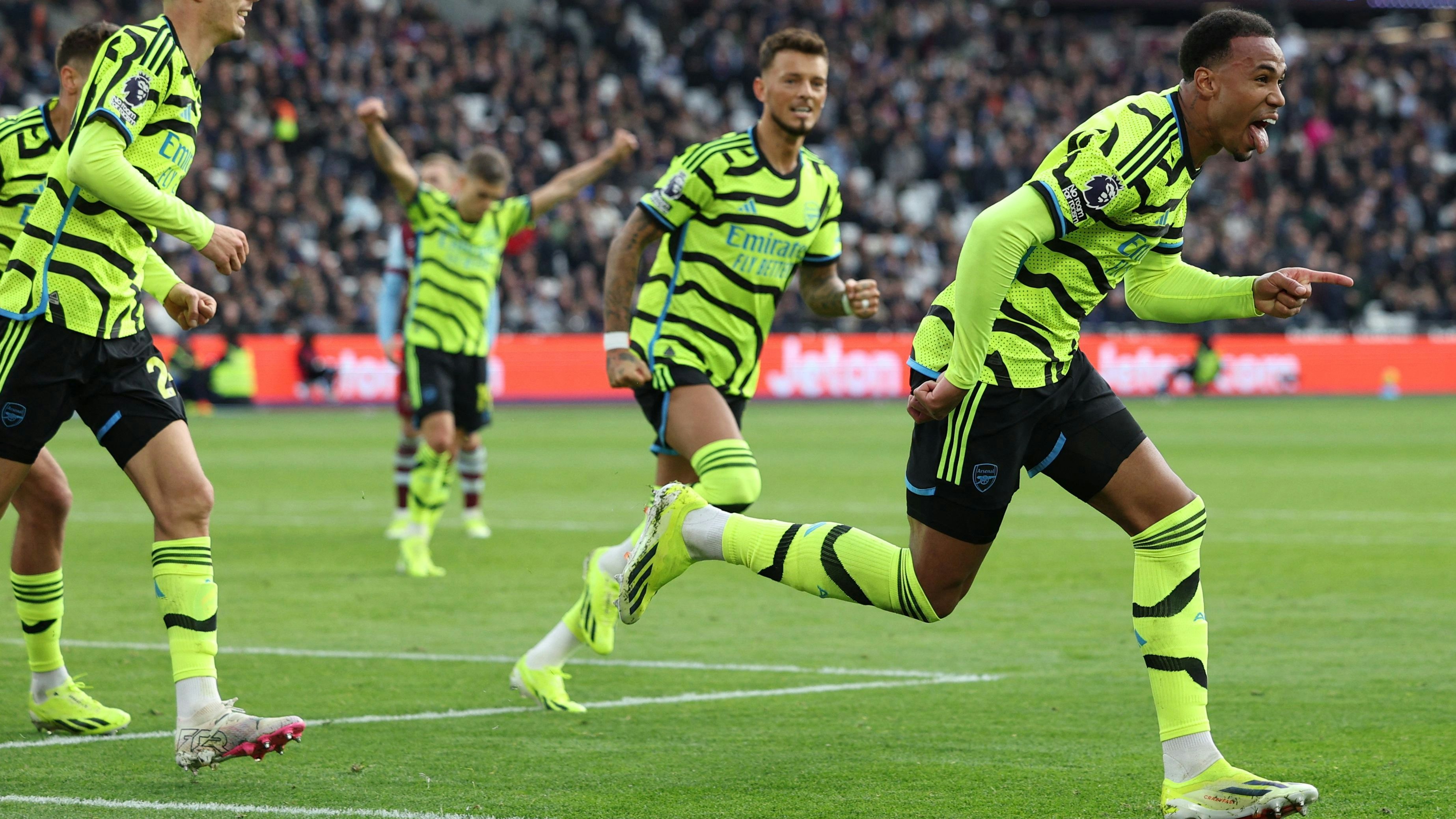 Arsenal feierte einen Kantersieg gegen West Ham.