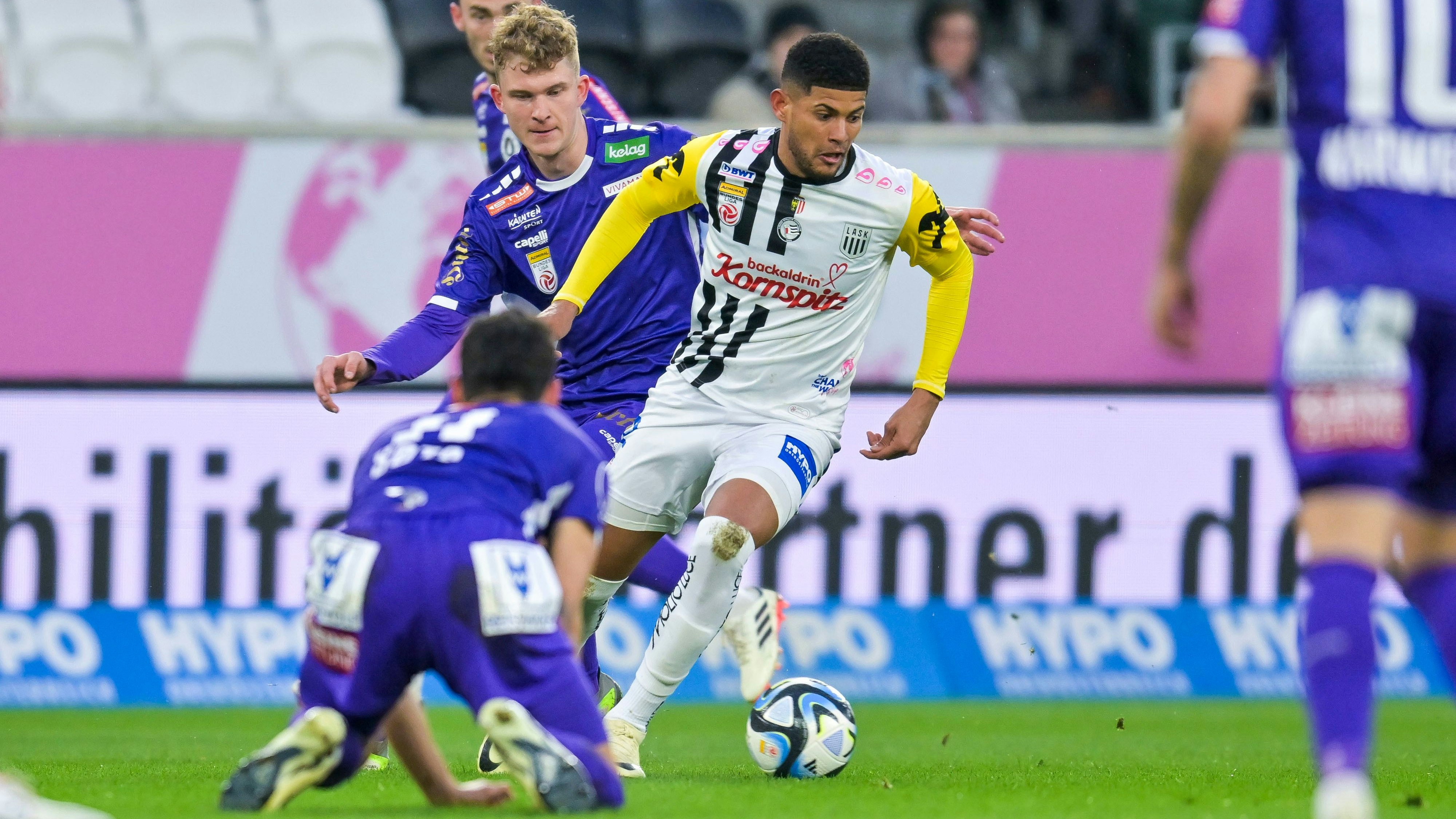 Der LASK empfängt die Austria aus Klagenfurt.