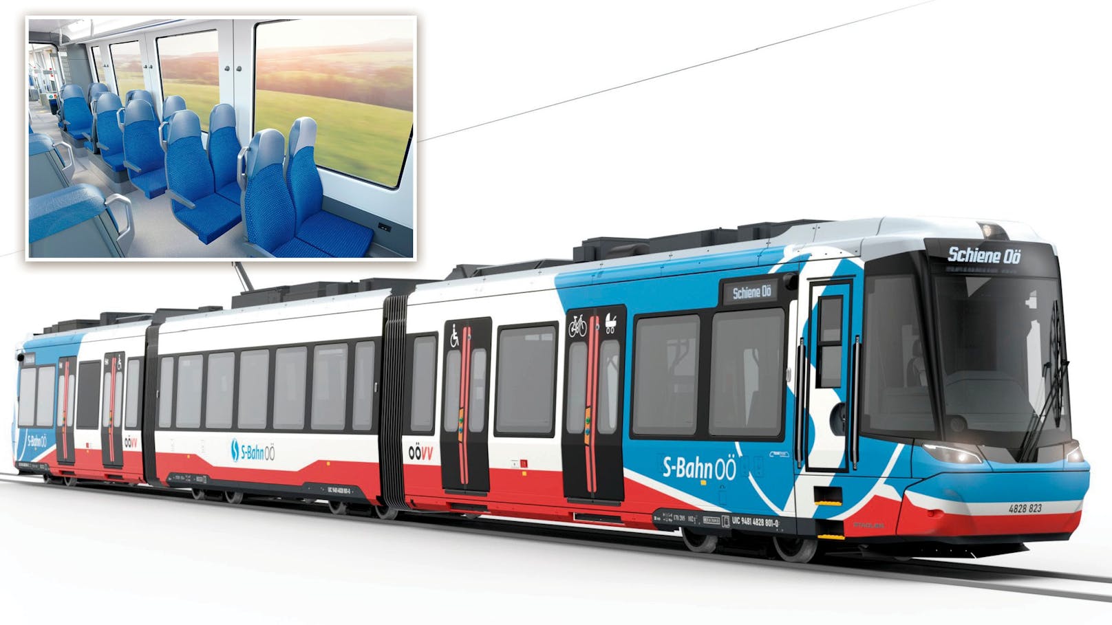Erster Blick auf die neue Linzer Stadtbahn enthüllt