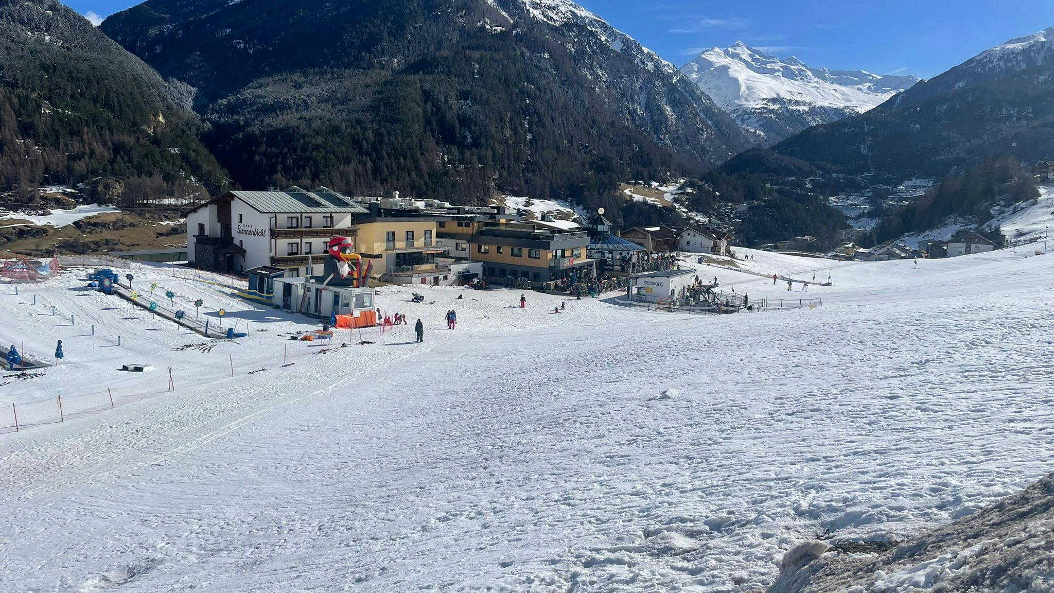 Der Vorfall ereignete sich in Sölden. 