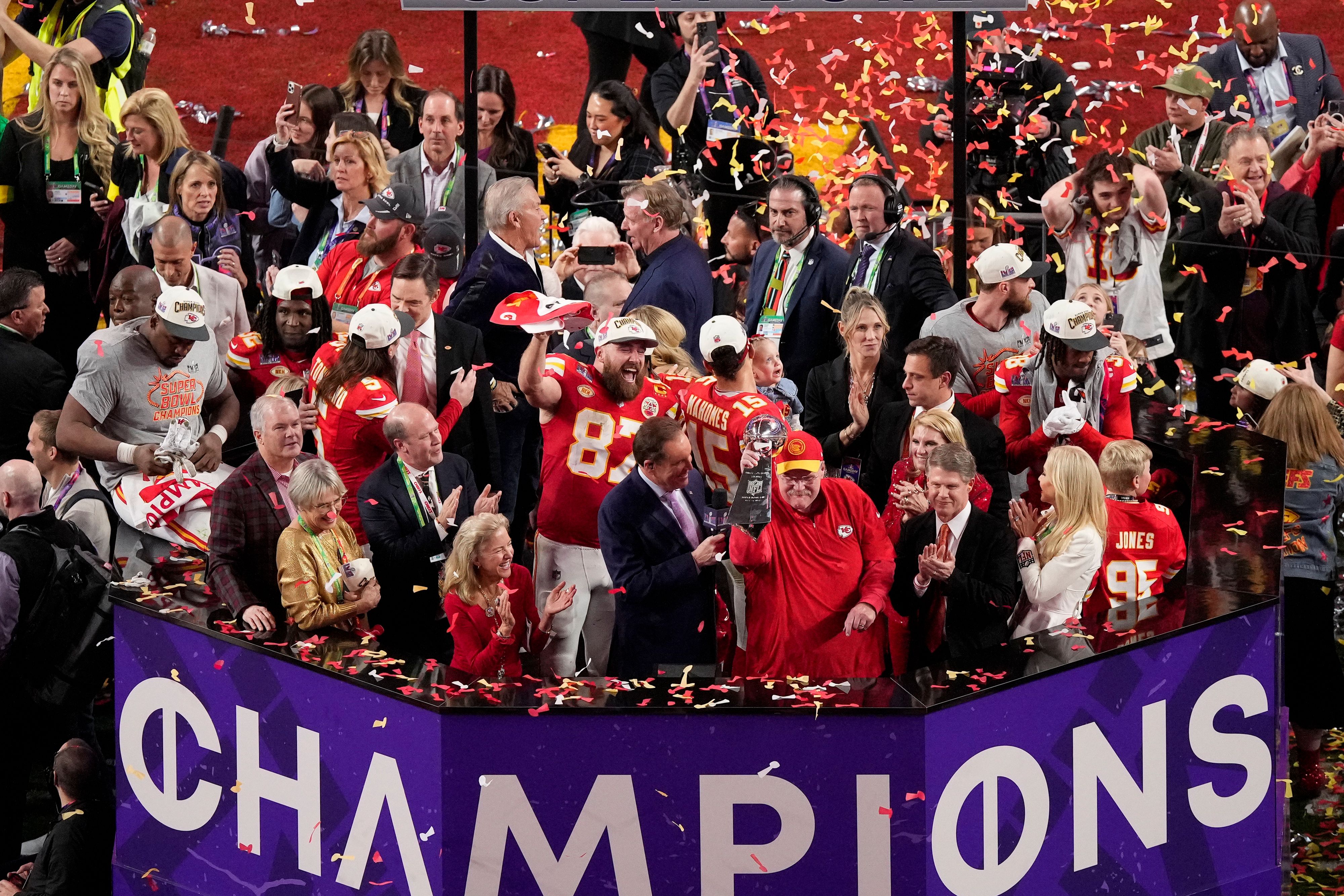 Kansas City hat den Super Bowl für sich entschieden.