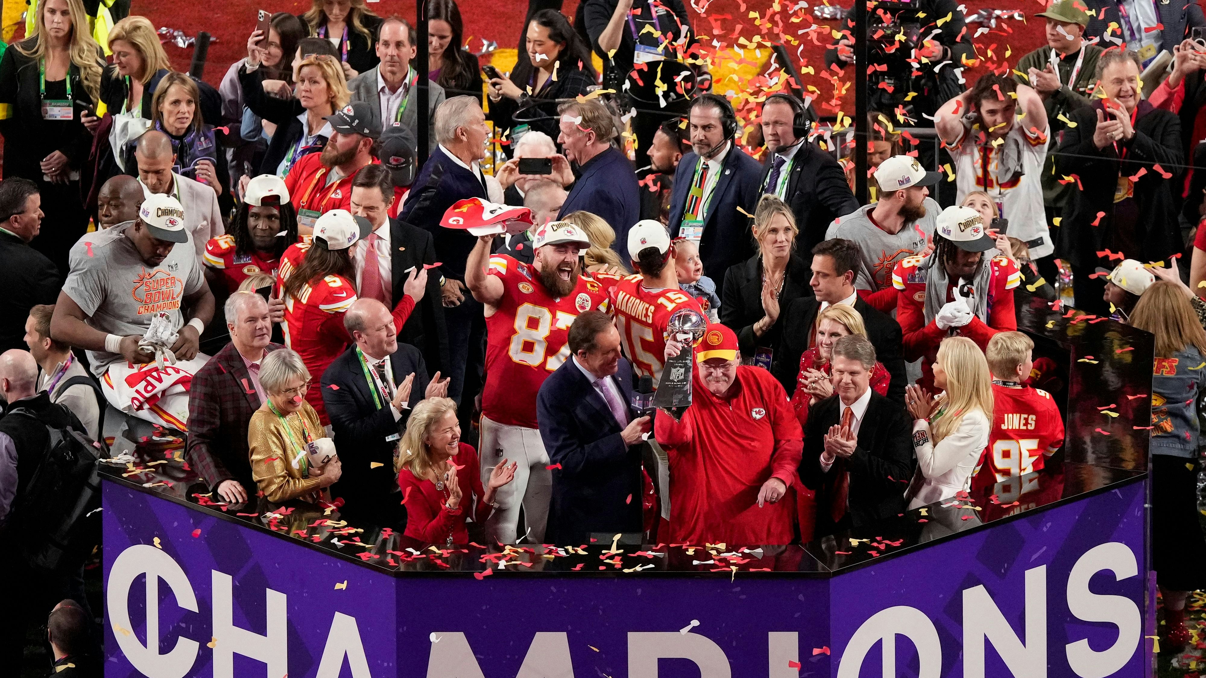 Kansas City hat den Super Bowl für sich entschieden.