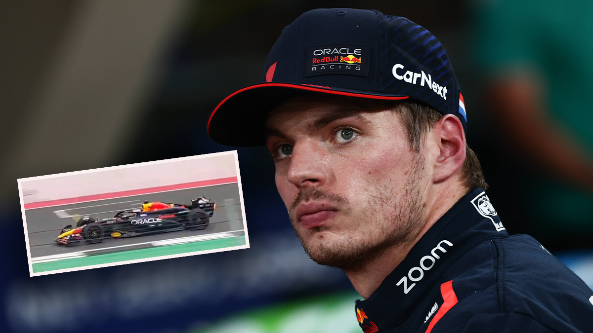 Red-Bull-Star Max Verstappen sitzt schon im neuen Boliden. 