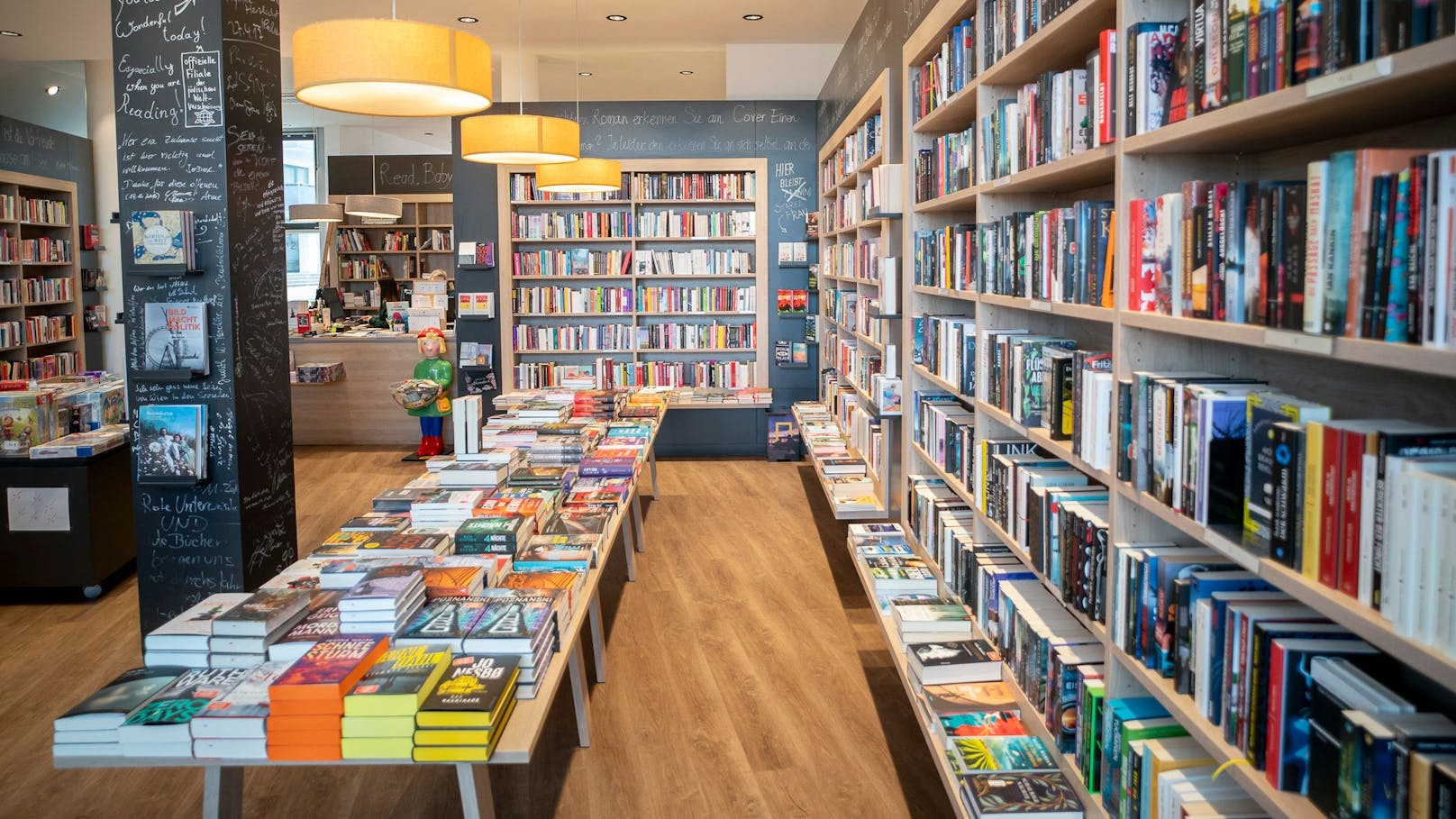 Die Buchhandlung "Seeseiten" eröffnete 2015 im Stadtentwicklungsgebiet.