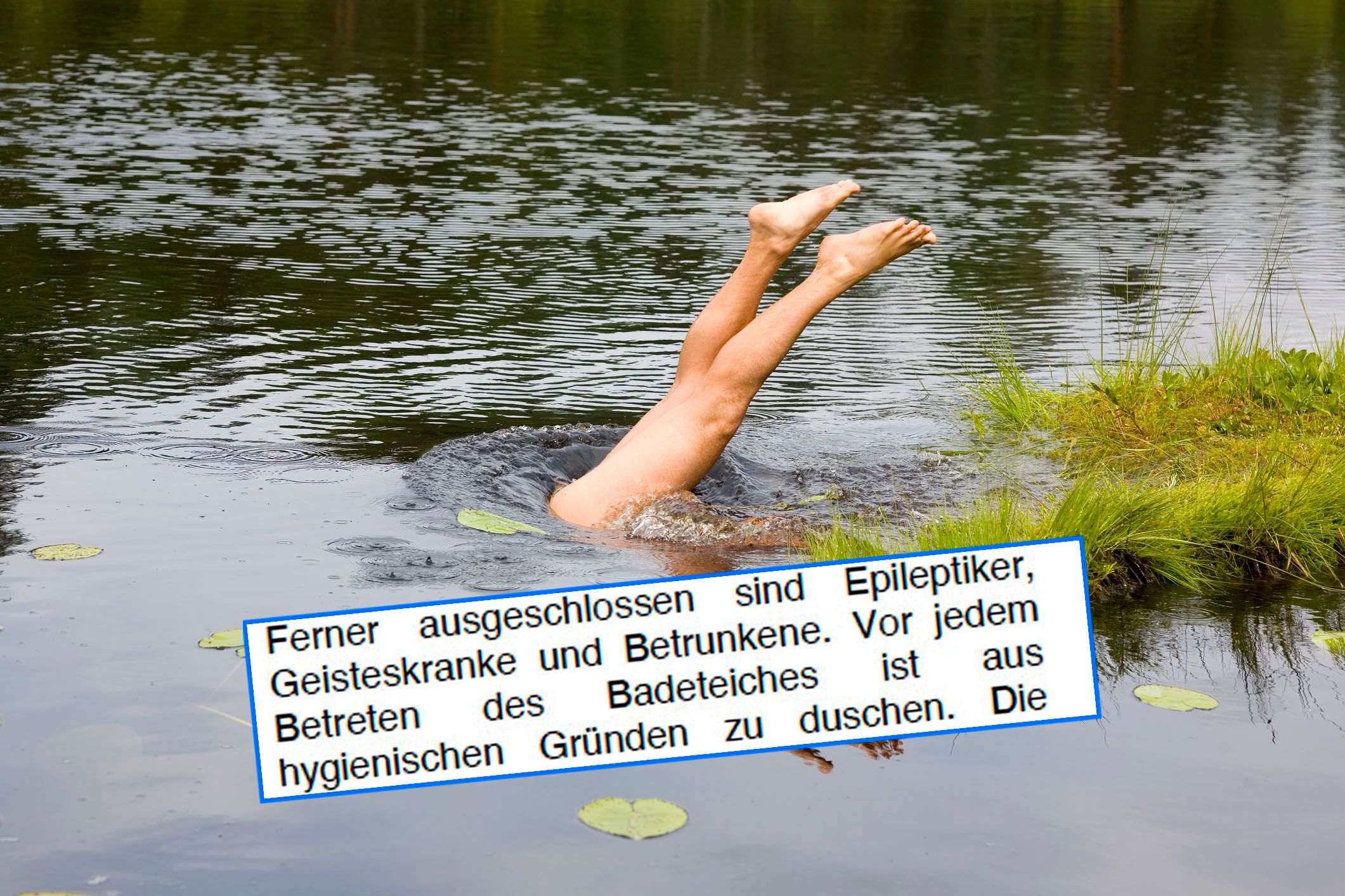 Abtauchen im Naturbad Eggersdorf bleibt 