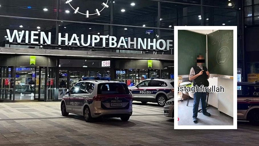 Polizeieinsatz am Hauptbahnhof (Archivbild), der Terror-Verdächtige in der Schule