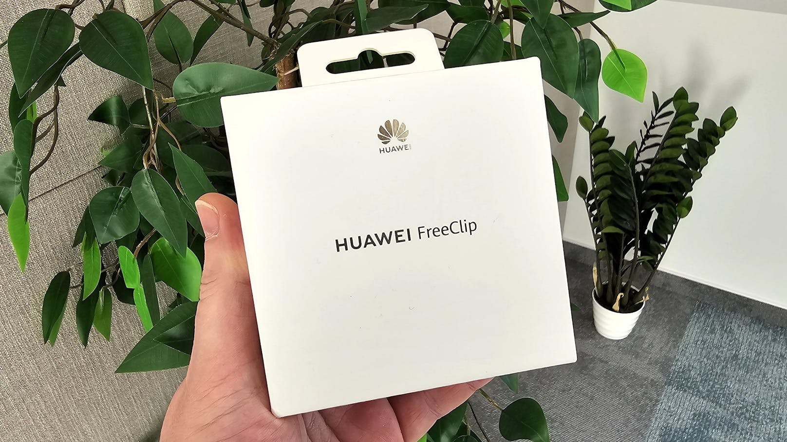 Huawei versucht etwas Neues in Sachen Kopfhörer: Die Huawei FreeClip sehen aus ...