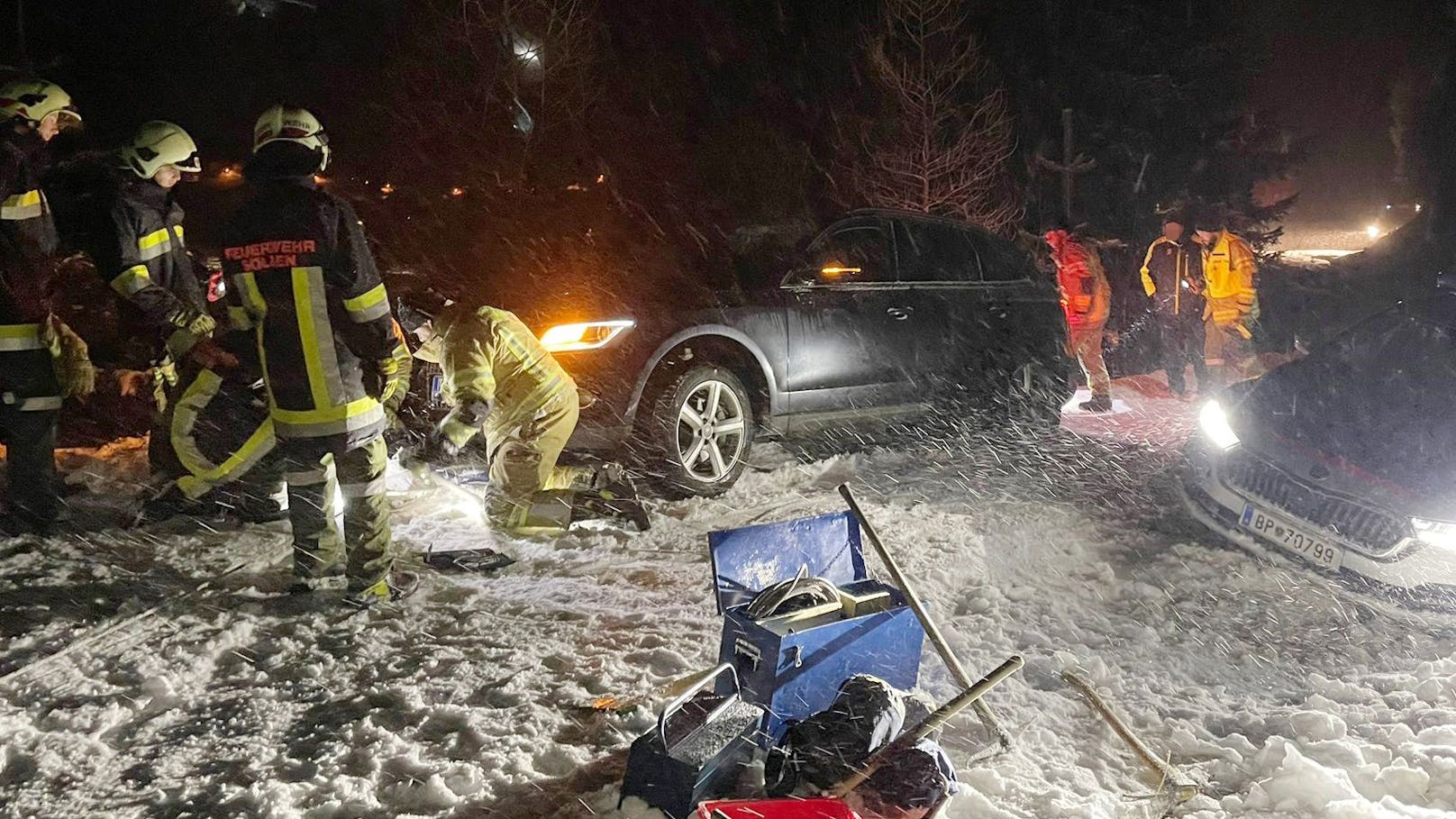 Vom Navi fehlgeleitet, endete die Fahrt eines 44-jährigen Slowaken auf einem Forstweg. 